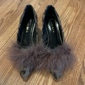 Shein Feather Heels